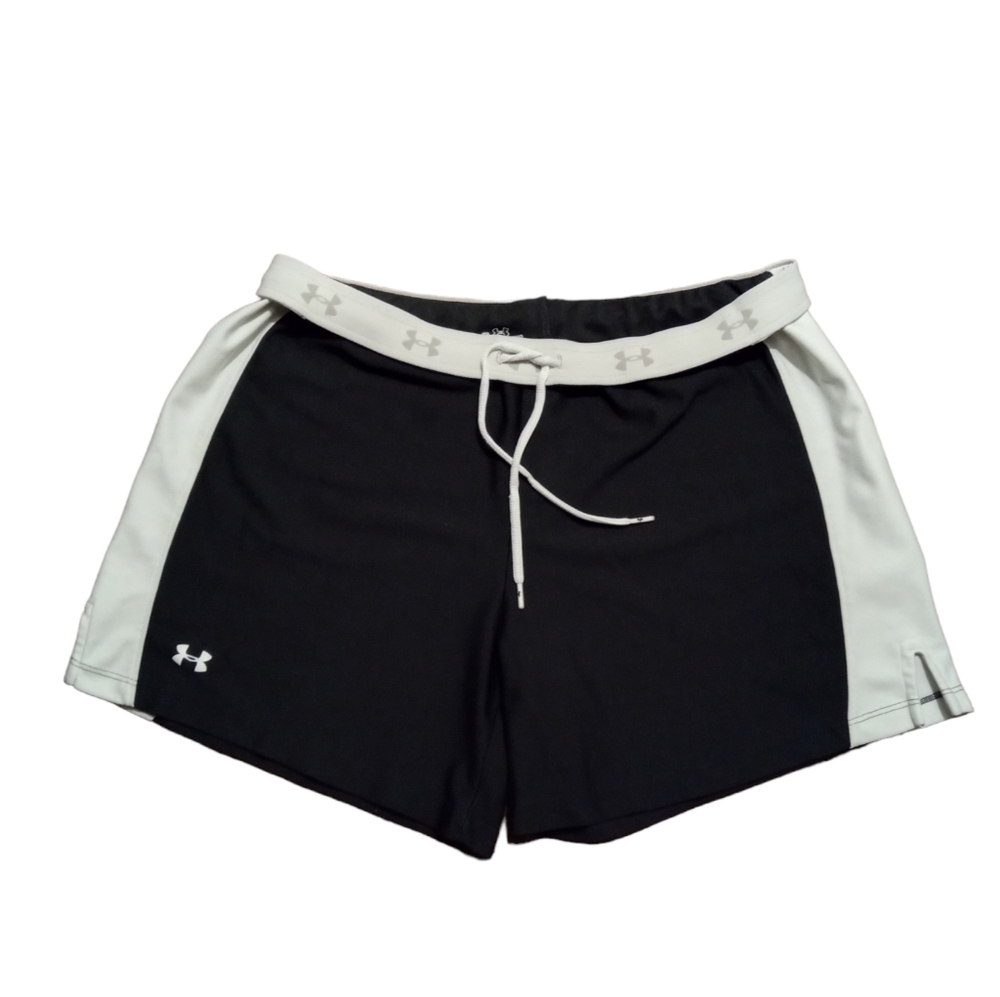 Under armour women's shorts black white